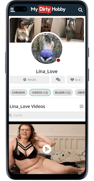 Lina Love bei MyDirtyHobby